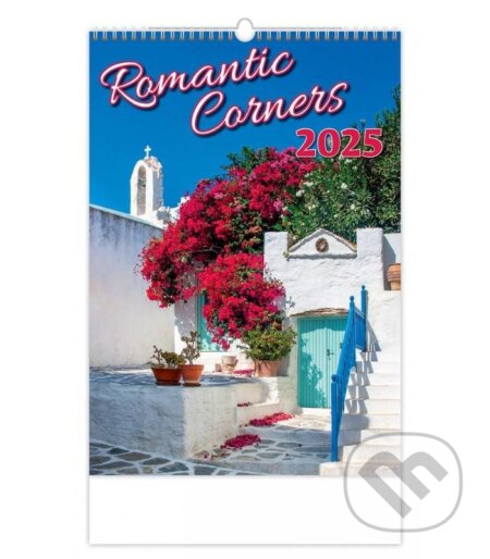 Romantic Corners 2025 - nástěnný kalendář