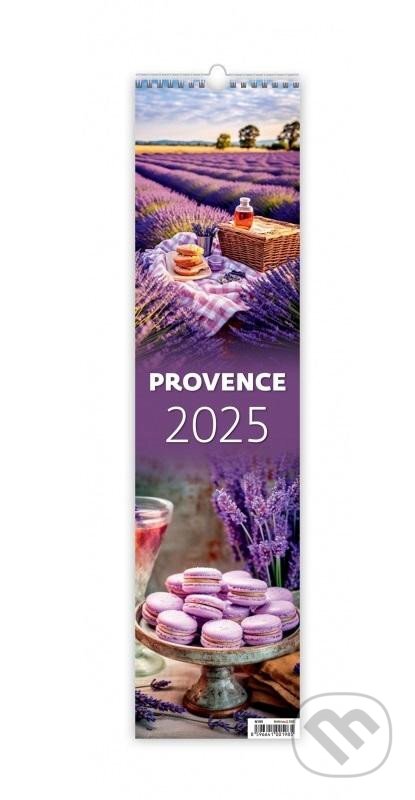 Provence vázanka 2025 - nástěnný kalendář, Helma, 2024