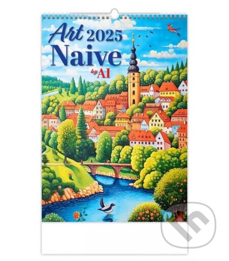 Art Naive by Al 2025 - nástěnný kalendář, Helma, 2024