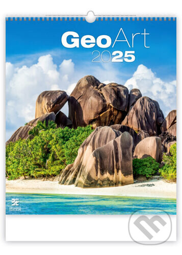 Nástěnný kalendář Geo Art 2025, Helma, 2024