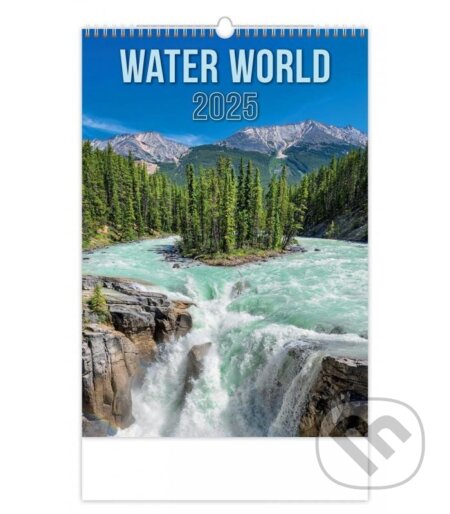 Nástěnný kalendář Water World 2025, Helma, 2024