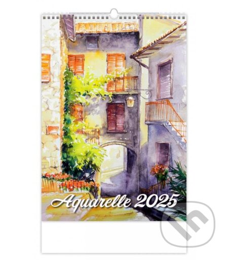 Nástěnný kalendář Aquarelle 2025