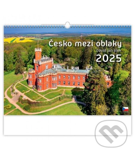 Česko mezi oblaky 2025 - nástěnný kalendář (Helma). Helma, 2024