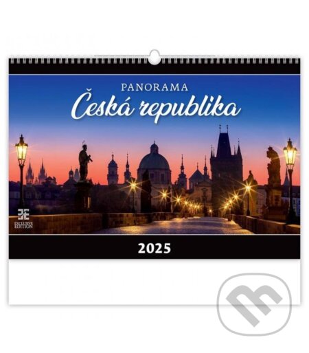 Panorama Česká republika 2025 - nástěnný kalendář