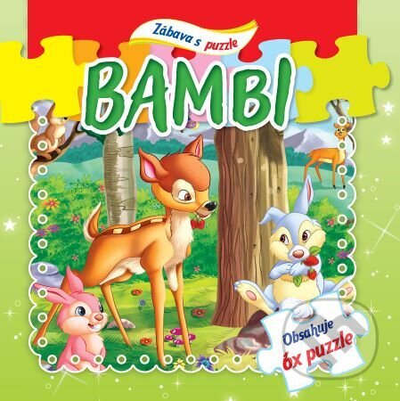 Bambi - zábava s puzzle (Obsahuje 6x puzzle) - kniha z kategorie Pro děti