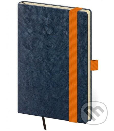 Diář 2025 New Praga týdenní kapesní modrá (Helma365). Helma365, 2024