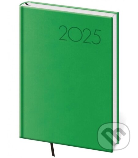 Diář 2025 Print Pop denní A5 světle zelená, Helma365, 2024