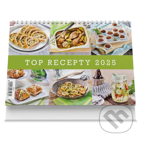Top recepty 2025 - stolní kalendář (VIKPAP). VIKPAP, 2024