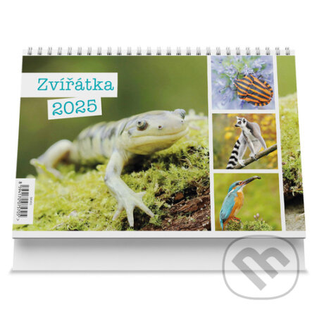Zvířátka 2025 - stolní kalendář (VIKPAP). VIKPAP, 2024