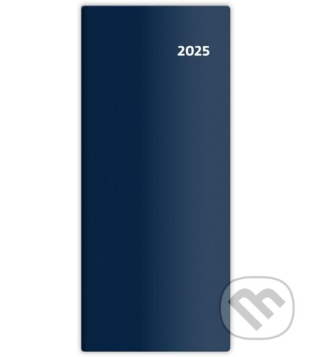 Diář 2025 Torino modrá, měsíční, Helma365, 2024