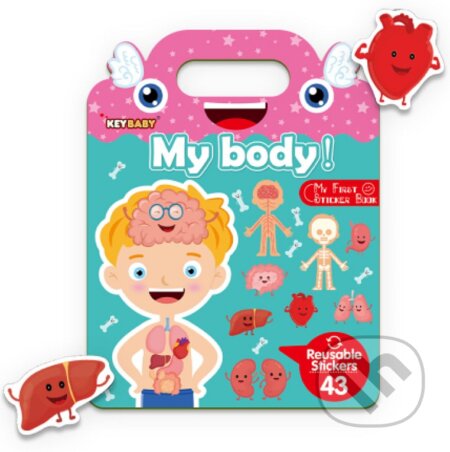 Gumolepky - Čo sa deje v mojom tele? - kniha z kategorie Samolepky