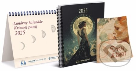 Lunárny kalendár Krásnej panej 2025 - Žofie Kanyzová a kolektív, Krásná paní, 2024