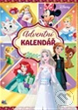 Adventní kalendář Disney - kniha z kategorie Omalovánky