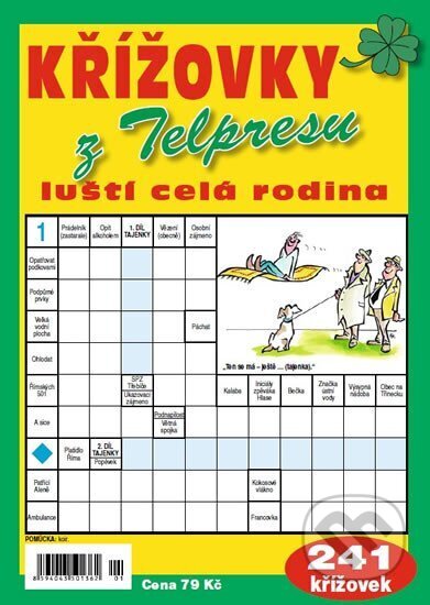Kniha: Křížovky z Telpresu luští celá rodina - 241 křížovek 2/2013 (Telpres). Telpres, 2013