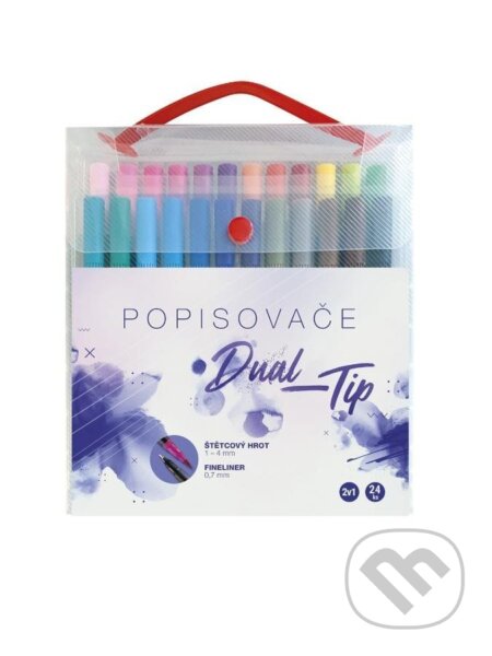 Concorde Sada popisovačů Dual-Tip - 24 ks box