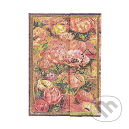 Paperblanks - zápisník Renoir, Letter to Morisot (midi, čistý, magnetické zatváranie)