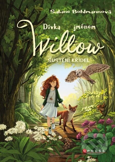 Dívka jménem Willow: Šustění křídel - Sabine Bohlmann, Simona Ceccarelli (Ilustrátor), CPRESS, 2024
