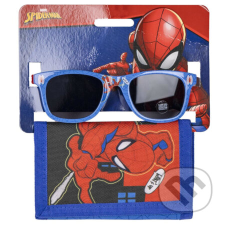 Detská peňaženka s okuliarmi Marvel - Spiderman: Čo sa deje (Spiderman). Spiderman, 2024