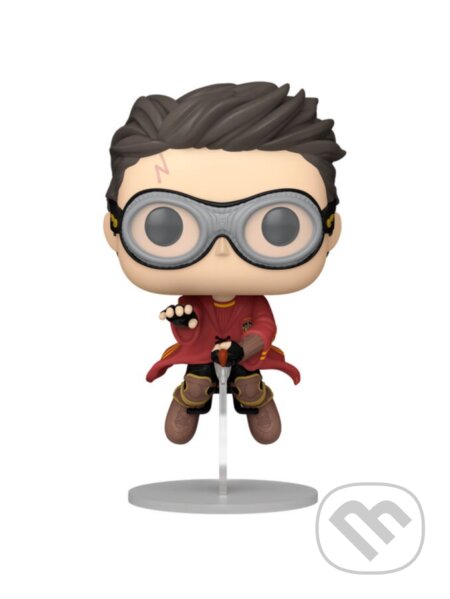 Funko POP Movies: Harry Potter - Harry with Broom (Quidditch), Funko, 2024