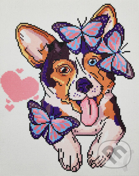Diamantové malování - Pes