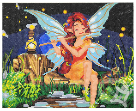 Diamantové malování - Víla