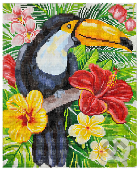 Diamantové malování - Tukan