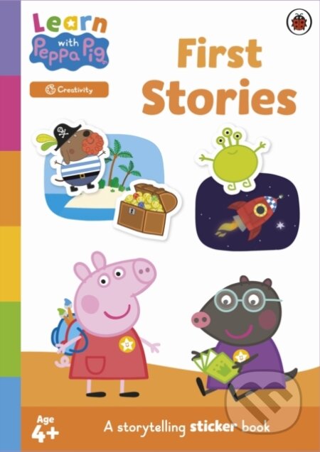 First Stories sticker activity book, Ladybird Books, 2024