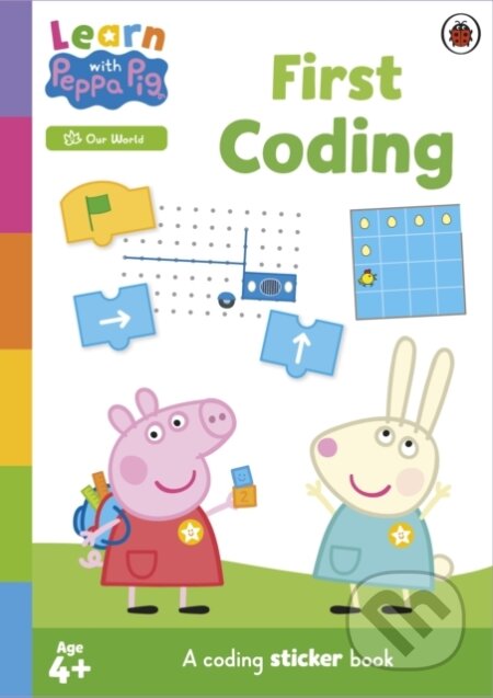 First Coding sticker activity book, Ladybird Books, 2024