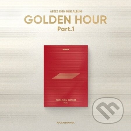 Hudební CD: ATEEZ: Golden Hour: Part 1 - Poca Album (Hudobné albumy). Hudobné albumy, 2024