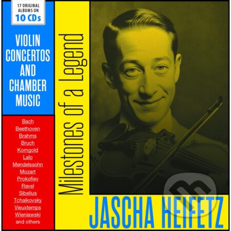Heifetz Jascha: Original Albums (bach, Mozart, Sibelius, Korgold Atd..) - Heifetz Jascha, Hudobné albumy, 2024