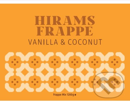Hirams frappe vanilka & kokos, Drinkera SK, 2024