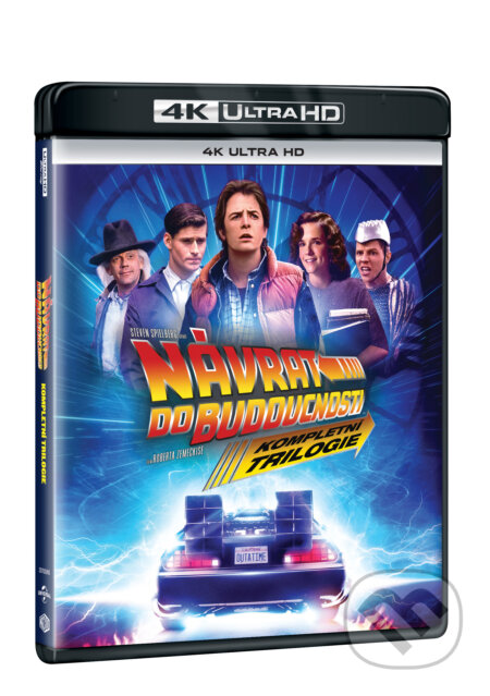 Návrat do budoucnosti kolekce 1.-3. Ultra HD Blu-ray (remasterovaná verze) - Robert Zemeckis, Magicbox, 2024
