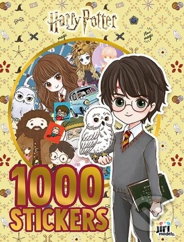 1000 samolepek v sešitu: Harry Potter - kniha z kategorie Samolepky