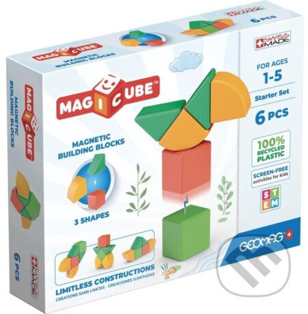 Spoločenská hra: Geomag Magicube Shapes (EPEE)