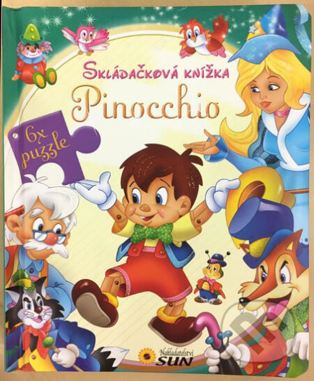 Skládačková knížka - Pinocchio, SUN, 2016