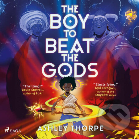 Audiokniha: The Boy to Beat the Gods (EN) (Ashley Thorpe). Saga Egmont, 2024