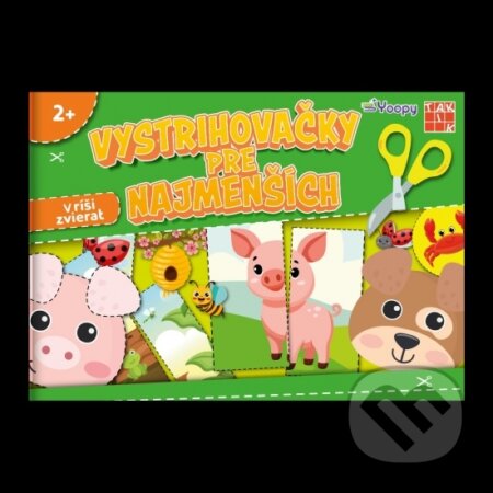 V ríši zvierat - Vystrihovačky pre najmenších - kniha z kategorie Vystřihovánky