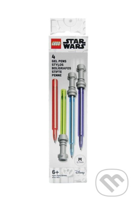 LEGO Star Wars Set Gélových pier - Svetelný meč (Box 4 ks)