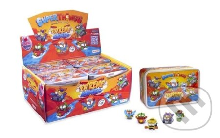 Superthings Sada figúrok Extreme Riders v plechovke