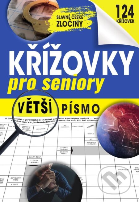 Křížovky pro seniory - Slavné české zločiny, Fortuna Libri, 2024