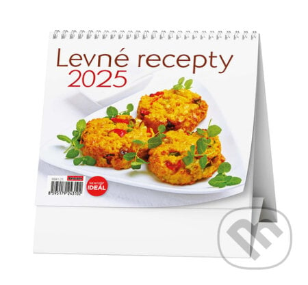 Levné recepty 2025 - stolní kalendář