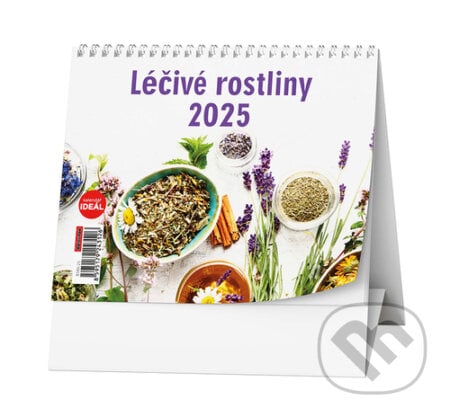 Léčivé rostliny 2025 - stolní kalendář