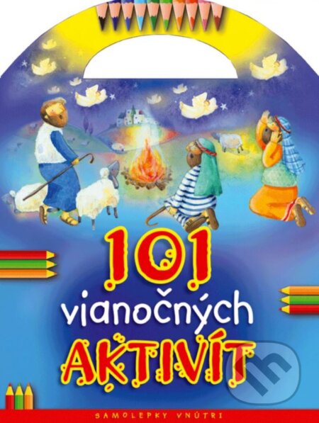 101 vianočných aktivít (Kniha so samolepkami) - James Bethan - kniha z kategorie Úkoly pro děti