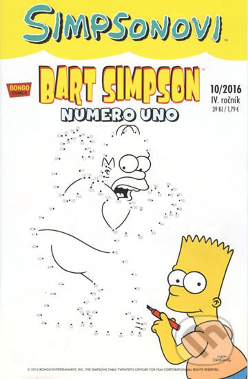 Bart Simpson: Numero uno (10/2016) - Matt Groening - kniha z kategorie Komiksy