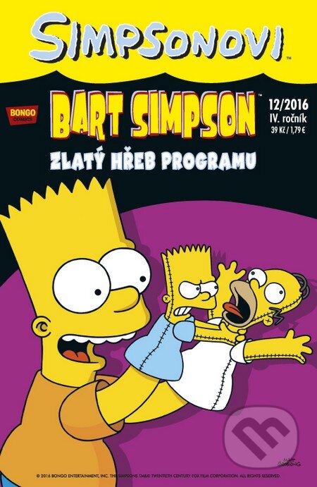 Bart Simpson: Zlatý hřeb programu (12/2016) - Matt Groening