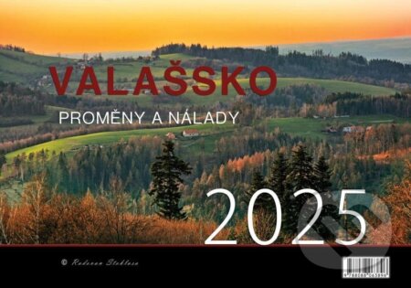 Kalendář 2025 Valašsko/Proměny a nálady - nástěnný