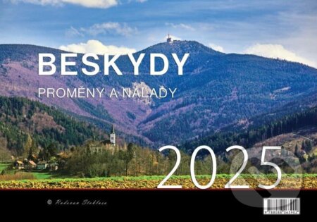 Kalendář 2025 Beskydy/Proměny a nálady - nástěnný - Radovan Stoklasa