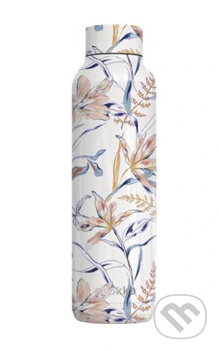 Quokka Thermal Solid:  Vintage Floral 630 ml (Quokka). Quokka