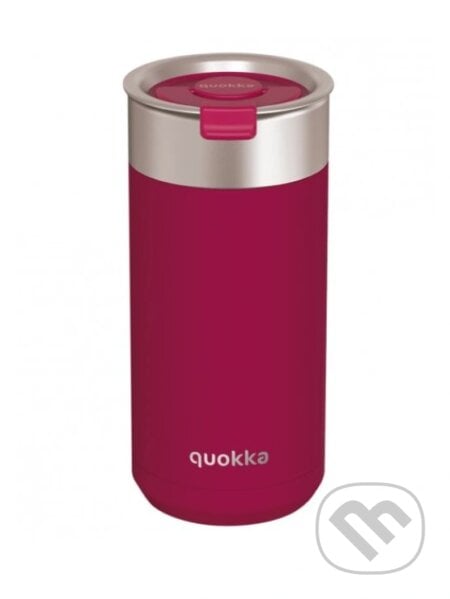 Quokka Nerezový termohrnek se sítkem Boost: Maroon 400ml