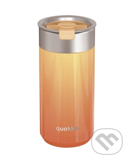 Quokka Nerezový termohrnek se sítkem Boost: Apricot Orange 400ml